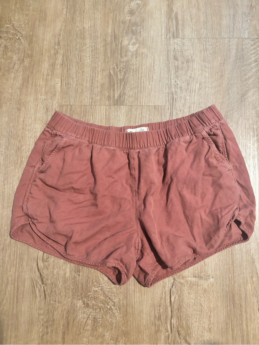 Madewell Dusty Rose Athletic Shorts
